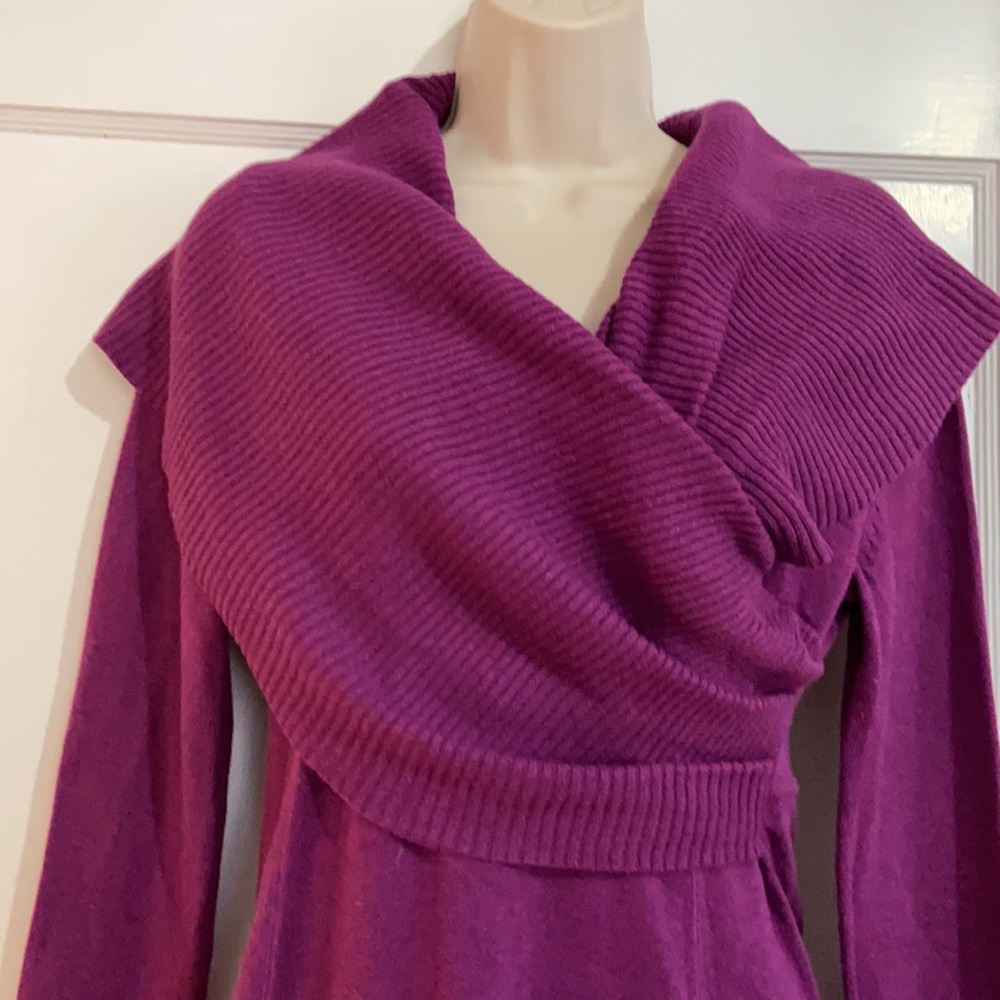 Athleta magenta pink sweater dress S - Picture 2 of 3